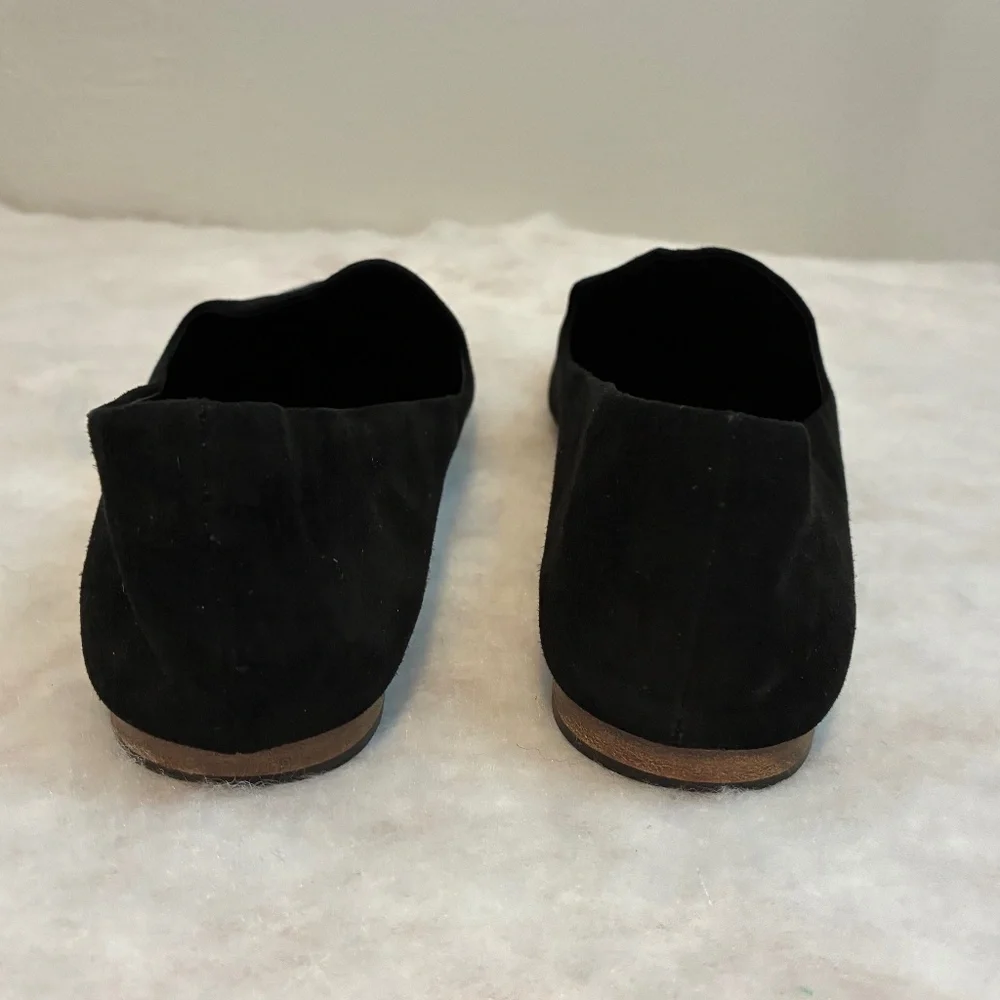 Vince Black suede loafers size 7. Genuine Leather. Good condition. Quiet Luxury